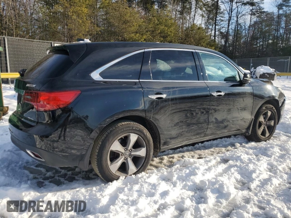2015 Acura MDX с VIN 5FRYD4H20FB020097, выставлен на аукционе Copart как лот 87259464 с пробегом 123 849 миль миль и Списание • Salvage title. История ставок и продаж доступна на DreamBid. Изображение 3.