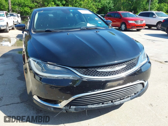2015 Chrysler 200 Limited with VIN 1C3CCCABXFN706446, listed as a IAAI auction lot 42090717 with 122,436 mi miles and . Bid and sale history available at DreamBid. Image 6.