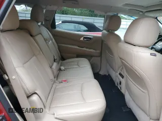 2017 Nissan Pathfinder Platinum с VIN 5N1DR2MM1HC653099, выставлен на аукционе Copart как лот 61211755 с пробегом 93 976 миль миль и Списание • Salvage title. История ставок и продаж доступна на DreamBid. Изображение 11.