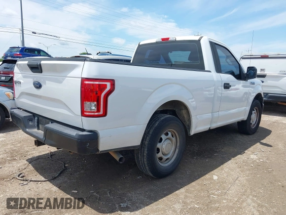 2017 Ford F-150 XL с VIN 1FTMF1C88HFA30489, выставлен на аукционе IAAI как лот 42481244 с пробегом 225 026 миль миль и . История ставок и продаж доступна на DreamBid. Изображение 4.