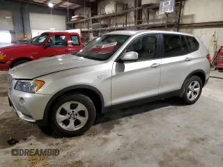 2012 BMW X3 28i with VIN 5UXWX5C54CL729209, listed as a Copart auction lot 53850865 with 134,395 mi miles and Clean Title. Bid and sale history available at DreamBid. Image 1.