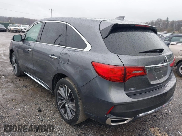 2019 Acura MDX Technology с VIN 5J8YD4H55KL025610, выставлен на аукционе IAAI как лот 41966324 с пробегом 96 877 миль миль и . История ставок и продаж доступна на DreamBid. Изображение 3.