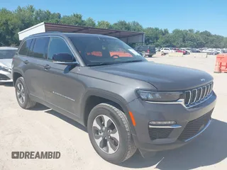 2024 Jeep Grand Cherokee with VIN 1C4RJYB65RC117492, listed as a IAAI auction lot 42814514 with 39,891 mi miles and . Bid and sale history available at DreamBid. Image 1.