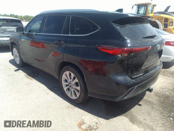 2021 Toyota Highlander Hybrid Limited with VIN 5TDYARAH8MS505859, listed as a IAAI auction lot 42751858 with 43,879 mi miles and . Bid and sale history available at DreamBid. Image 3.