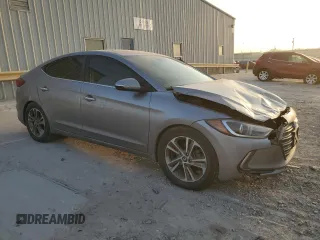 2017 Hyundai Elantra Limited z VIN 5NPD84LF5HH039702, wystawiony jako Copart lot #49128905 z przebiegiem 126 338 mil mil oraz Szkoda całkowita • Salvage title. Historia ofert i sprzedaży dostępna na DreamBid. Obrazek 4.