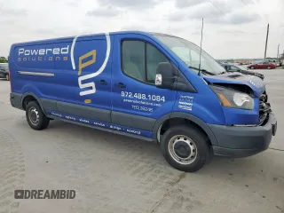 2018 Ford Transit with VIN 1FTYR2YG3JKA71639, listed as a Copart auction lot 53021975 with Not Provided miles and Salvage Title. Bid and sale history available at DreamBid. Image 4.