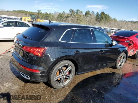 2018 Audi SQ5 Prestige with VIN WA1C4AFY7J2121953, listed as a Copart auction lot 41292974 with 65,365 mi miles and . Bid and sale history available at DreamBid. Image 3.