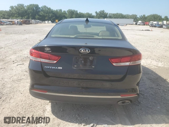 2016 Kia Optima LX with VIN 5XXGT4L30GG034760, listed as a Copart auction lot 63661065 with 45,700 mi miles and Clean title. Bid and sale history available at DreamBid. Image 6.