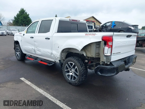 2019 Chevrolet Silverado 1500 LT Trail Boss with VIN 1GCPYFED2KZ261473, listed as a IAAI auction lot 41824661 with 88,206 mi miles and . Bid and sale history available at DreamBid. Image 3.