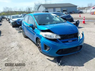 2013 Ford Fiesta SE with VIN 3FADP4EJ9DM158657, listed as a IAAI auction lot 42102761 with 170,845 mi miles and . Bid and sale history available at DreamBid. Image 1.