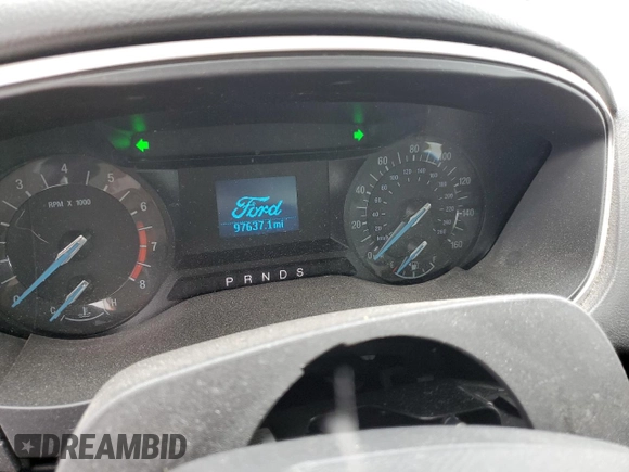 2016 Ford Fusion S with VIN 3FA6P0G7XGR130019, listed as a Copart auction lot 53971374 with 97,637 mi miles and Salvage title. Bid and sale history available at DreamBid. Image 9.