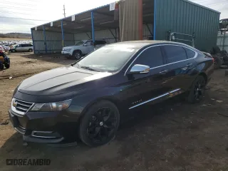 2015 Chevrolet Impala LTZ with VIN 2G1165S34F9131611, listed as a Copart auction lot 49711395 with 118,980 mi miles and Salvage Title. Bid and sale history available at carsss.com. Image 1.