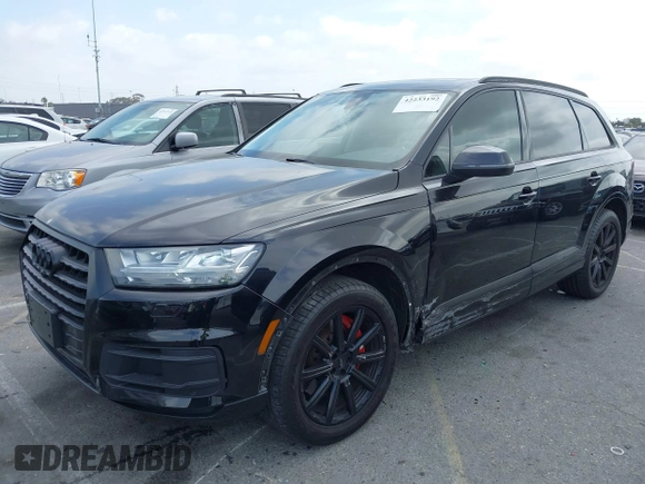 2018 Audi Q7 Premium Plus with VIN WA1LHAF71JD021489, listed as a IAAI auction lot 42233192 with 103,896 mi miles and . Bid and sale history available at DreamBid. Image 17.