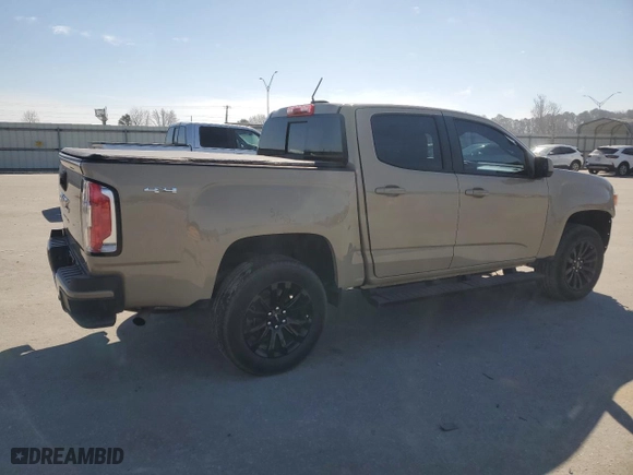 2022 GMC Canyon 4WD Elevation with VIN 1GTG6CEN3N1235738, listed as a Copart auction lot 46358755 with 76,789 mi miles and Salvage Title. Bid and sale history available at carsss.com. Image 3.