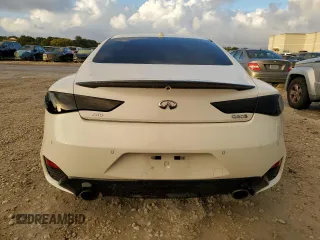 2020 Infiniti Q60 Red Sport 400 with VIN JN1FV7EL6LM460268, listed as a Copart auction lot 85434634 with 19,046 mi miles and Clean title. Bid and sale history available at DreamBid. Image 6.