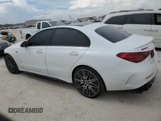 2023 Mercedes-Benz C 43 AMG z VIN W1KAF8HB9PR105350, wystawiony jako Copart lot #68440724 z przebiegiem 24 114 mil mil oraz Szkoda całkowita • Salvage title. Historia ofert i sprzedaży dostępna na DreamBid. Obrazek 2.