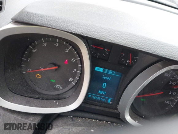 2016 Chevrolet Equinox LT z VIN 2GNALCEK9G1168510, wystawiony jako IAAI lot #42445901 z przebiegiem 165 031 mil mil oraz . Historia ofert i sprzedaży dostępna na DreamBid. Obrazek 7.