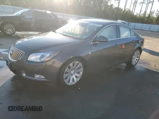2011 Buick Regal CXL Turbo TO7 with VIN W04G15GV5B1101973, listed as a Copart auction lot 89222875 with 183,069 mi miles and Salvage Title. Bid and sale history available at carsss.com. Image 1.
