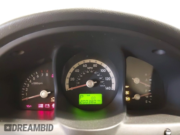 2005 Kia Sportage LX with VIN KNDJE723157089856, listed as a IAAI auction lot 41826630 with 200,380 mi miles and . Bid and sale history available at carsss.com. Image 7.