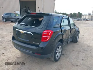 2016 Chevrolet Equinox LS with VIN 2GNALBEK7G6132134, listed as a IAAI auction lot 41719542 with 69,201 mi miles and . Bid and sale history available at carsss.com. Image 4.