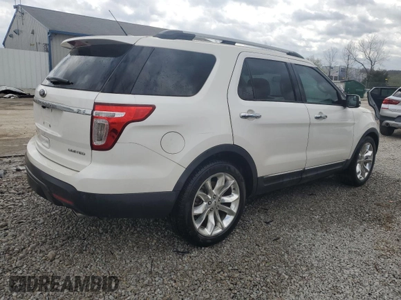 2015 Ford Explorer Limited with VIN 1FM5K7F81FGB24005, listed as a Copart auction lot 47181555 with 98,423 mi miles and Non Repairable. Bid and sale history available at carsss.com. Image 3.