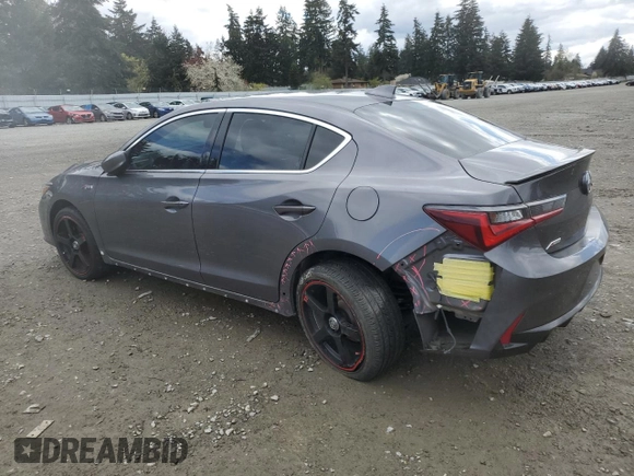 2020 Acura ILX w/Premium/A-SPEC Pkg with VIN 19UDE2F81LA003713, listed as a Copart auction lot 52023315 with 47,893 mi miles and Salvage Title. Bid and sale history available at carsss.com. Image 2.