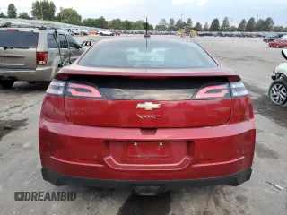 2015 Chevrolet Volt with VIN 1G1RB6E49FU104772, listed as a Copart auction lot 72319124 with 51,271 mi miles and Salvage Title. Bid and sale history available at carsss.com. Image 6.