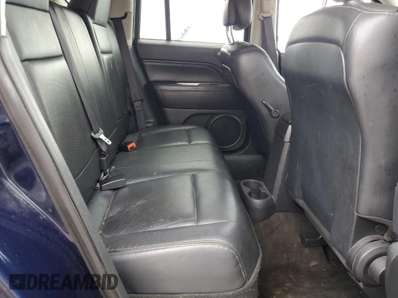 2016 Jeep Compass Latitude with VIN 1C4NJDEB9GD738788, listed as a Copart auction lot 53963875 with 124,781 mi miles and Clean Title. Bid and sale history available at DreamBid. Image 11.