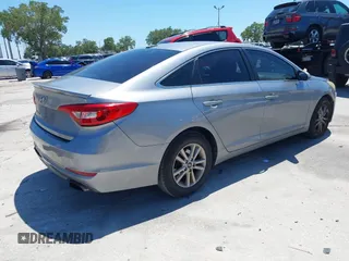 2017 Hyundai Sonata 2.4L with VIN 5NPE24AF2HH487503, listed as a IAAI auction lot 42029788 with 165,280 mi miles and . Bid and sale history available at carsss.com. Image 4.