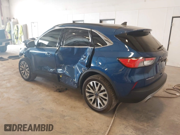 2022 Ford Escape Titanium Hybrid z VIN 1FMCU9DZ9NUA38627, wystawiony jako IAAI lot #42288647 z przebiegiem 54 802 mil mil oraz . Historia ofert i sprzedaży dostępna na DreamBid. Obrazek 3.