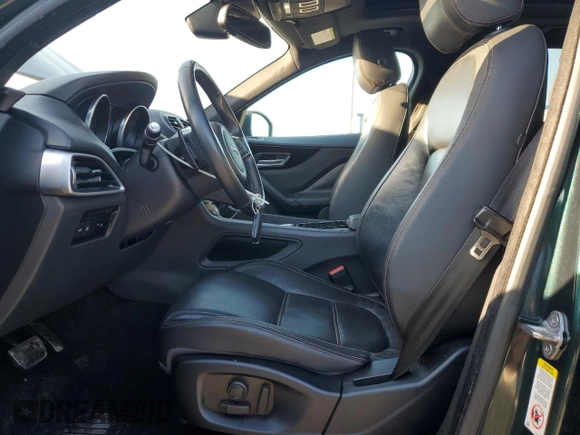 2018 Jaguar F-Pace 25t Prestige z VIN SADCK2FX7JA262086, wystawiony jako Copart lot #56624585 z przebiegiem 76 945 mil mil oraz Szkoda całkowita • Salvage title. Historia ofert i sprzedaży dostępna na DreamBid. Obrazek 7.