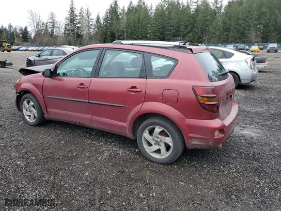2003 Pontiac Vibe with VIN 5Y2SL648X3Z437085, listed as a Copart auction lot 48945495 with 278,368 mi miles and Salvage Title. Bid and sale history available at carsss.com. Image 2.