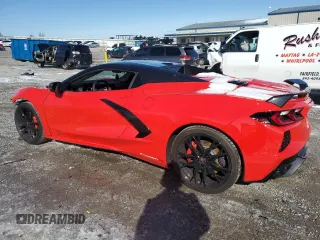 2023 Chevrolet Corvette 3LT с VIN 1G1YC3D45P5140897, выставлен на аукционе Copart как лот 85944984 с пробегом 2 699 миль миль и Списание • Salvage title. История ставок и продаж доступна на DreamBid. Изображение 2.