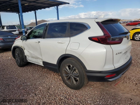 2021 Honda CR-V EX-L with VIN 7FARW1H81ME019173, listed as a Copart auction lot 48897005 with 61,181 mi miles and Salvage Title. Bid and sale history available at carsss.com. Image 2.