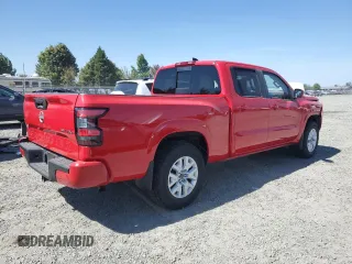 2023 Nissan Frontier SV with VIN 1N6ED1FK8PN612661, listed as a Copart auction lot 69260674 with 23,478 mi miles and Salvage Title. Bid and sale history available at carsss.com. Image 3.