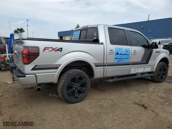 2014 Ford F-150 XL with VIN 1FTFW1ET1EFC91498, listed as a Copart auction lot 52313905 with 177,613 mi miles and Clean Title. Bid and sale history available at carsss.com. Image 3.