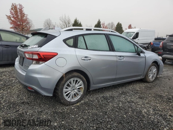2018 Subaru Impreza Premium с VIN 4S3GTAB66J3721503, выставлен на аукционе Copart как лот 82799024 с пробегом 119 185 миль миль и Списание • Salvage title. История ставок и продаж доступна на DreamBid. Изображение 3.