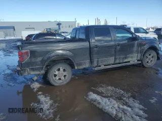 2013 Ford F-150 XL with VIN 1FTFW1CF2DFD07185, listed as a Copart auction lot 46261025 with 282,067 mi miles and Salvage Title. Bid and sale history available at carsss.com. Image 3.