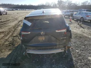 2020 Acura RDX w/Technology Pkg with VIN 5J8TC2H50LL006451, listed as a Copart auction lot 83109384 with 0 mi miles and Non Repairable. Bid and sale history available at carsss.com. Image 6.