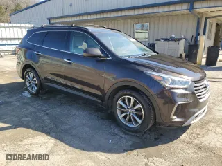 2017 Hyundai Santa Fe SE with VIN KM8SMDHF5HU225155, listed as a Copart auction lot 48468515 with 174,769 mi miles and Salvage Title. Bid and sale history available at carsss.com. Image 4.