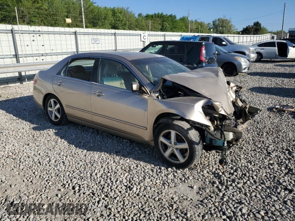2005 Honda Accord EX with VIN 1HGCM56715A023826, listed as a Copart auction lot 53231475 with Not Provided miles and Salvage Title. Bid and sale history available at DreamBid. Image 4.