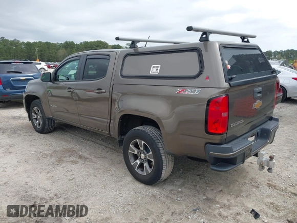 2016 Chevrolet Colorado 4WD Z71 with VIN 1GCGTDE35G1190026, listed as a IAAI auction lot 41936805 with 98,134 mi miles. Bid and sale history available at carsss.com. Image 3.