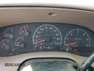 1998 Ford F-250 z VIN 1FTPX28L0WKB51597, wystawiony jako Copart lot #61813065 z przebiegiem 206 958 mil mil oraz Szkoda całkowita • Salvage title. Historia ofert i sprzedaży dostępna na DreamBid. Obrazek 9.