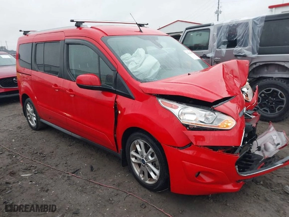 2016 Ford Transit Connect Wagon Titanium with VIN NM0GE9G76G1285375, listed as a IAAI auction lot 41434675 with 127,433 mi miles. Bid and sale history available at carsss.com. Image 1.