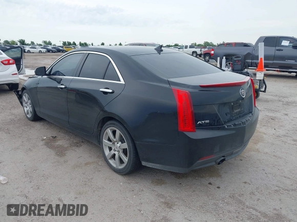 2014 Cadillac ATS Standard RWD with VIN 1G6AA5RA7E0189525, listed as a IAAI auction lot 42157087 with 54,593 mi miles and . Bid and sale history available at DreamBid. Image 3.