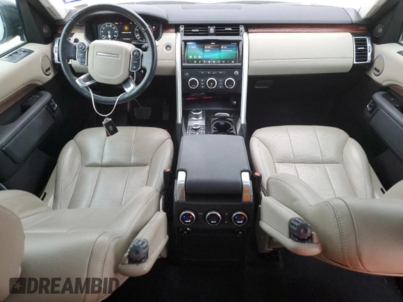 2018 Land Rover Discovery HSE with VIN SALRR2RV5JA053188, listed as a Copart auction lot 77993464 with 119,581 mi miles and Salvage Title. Bid and sale history available at DreamBid. Image 8.