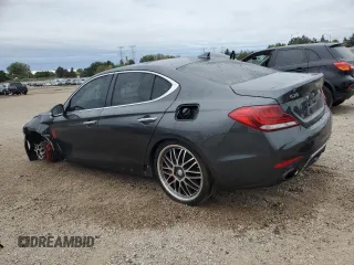 2019 Genesis G70 Design with VIN KMTG34LE2KU021868, listed as a Copart auction lot 73151094 with 68,466 mi miles and Salvage Title. Bid and sale history available at DreamBid. Image 2.
