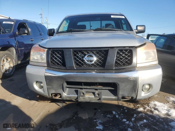 2011 Nissan Titan SV with VIN 1N6AA0CC6BN310440, listed as a Copart auction lot 46050235 with NaN miles and Clean Title. Bid and sale history available at carsss.com. Image 5.