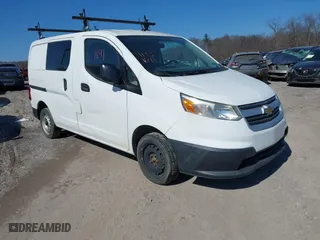 2015 Chevrolet City Express Cargo Van LT with VIN 3N63M0ZN6FK709093, listed as a IAAI auction lot 41431641 with 111,126 mi miles. Bid and sale history available at carsss.com. Image 1.