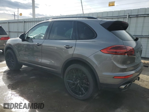2017 Porsche Cayenne S z VIN WP1AB2A28HLA52849, wystawiony jako Copart lot #49186515 z przebiegiem 79 763 mil mil oraz Szkody całkowita. Historia ofert i sprzedaży dostępna na DreamBid. Obrazek 2.